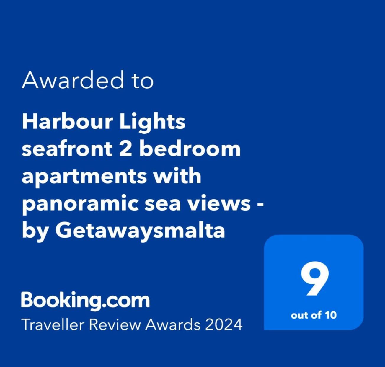 Harbour Lights Seafront 2 Bedroom Apartments With Panoramic Sea Views - By Getawaysmalta Bahía de San Pablo Exterior foto
